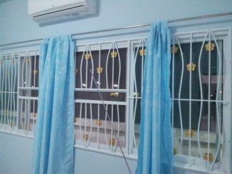 งานกระจก ฝ้า เพดาน.