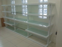 งานกระจก ฝ้า เพดาน.
